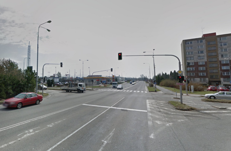 Semafory na křižovatce Hlavní x Dobrovského budou mimo provoz