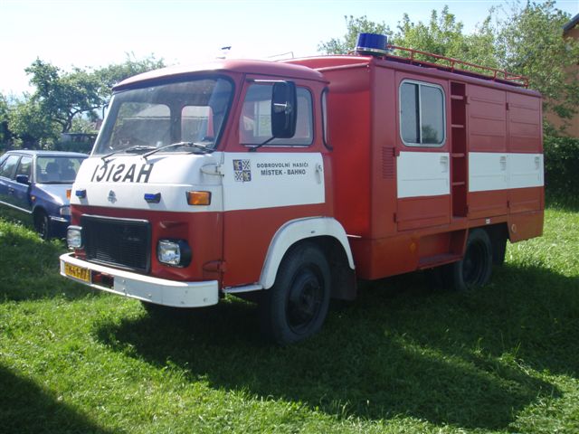 Prodej speciálního požárního vozidla AVIA A 30/DVS 12, rok výroby 1974