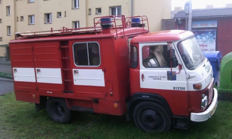 Nabídkové licitační řízení – speciální požární vozidlo AVIA A 31K/5