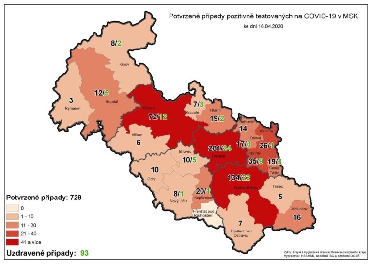 Primátor informoval o počtu nemocných koronavirem