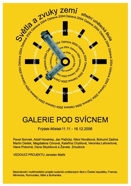 Galerie Pod Svícnem vystavuje projekt studentů Střední umělecké školy Ostrava